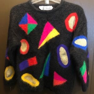 Rafaella Geometric Sweater